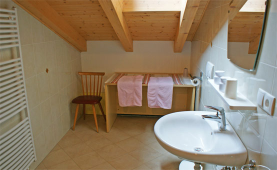 Badezimmer - Wohnung Typ C - Dorf Tirol